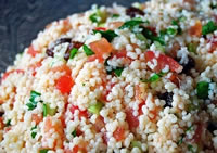 Tabule  (ensalada fría oriental de sémola)