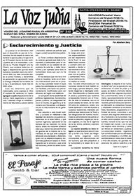 Nro 341 - Shevat del 5764 / Enero de 2004