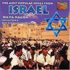 Lista de temas:

1. Hava Nagila  
2. Eretz Zavat Halav  
3. Ez Vakevess  
4. Debka Haabir  
5. Nigun Atiq  
6. Horrah Nirkoda  
7. Finjan   
8. Maim Maim  
9. Hevenu Shalom Aleijem  
10. Tapuach Quenani  
11. Hava Netze Bemachol  
12. Krako...